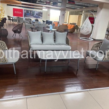 Bàn Ghế Sofa Mây Tre BGSF0040